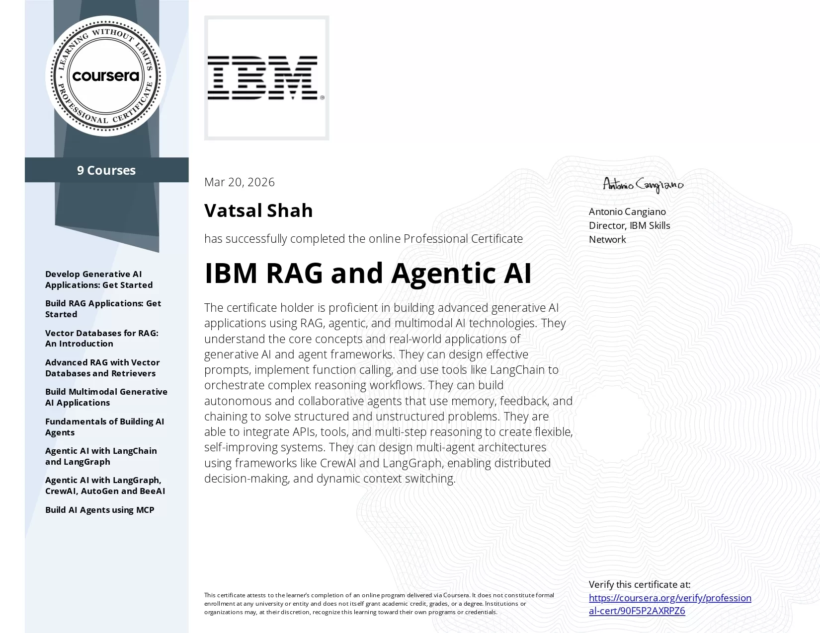 IBM RAG and Agentic AI