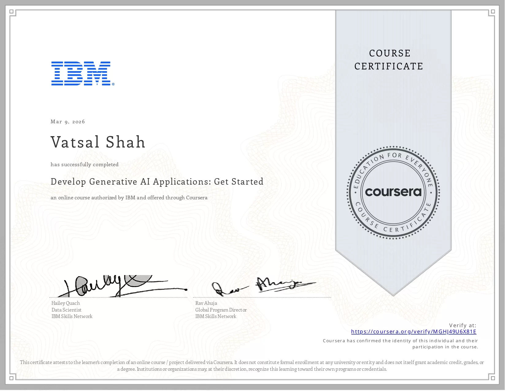 Develop Generative AI Applications: Get Started