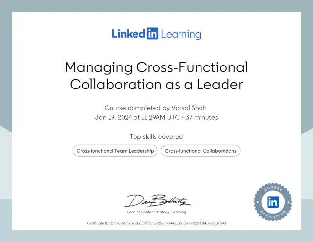 Managing Cross-Functional Collaboration as a Leader
