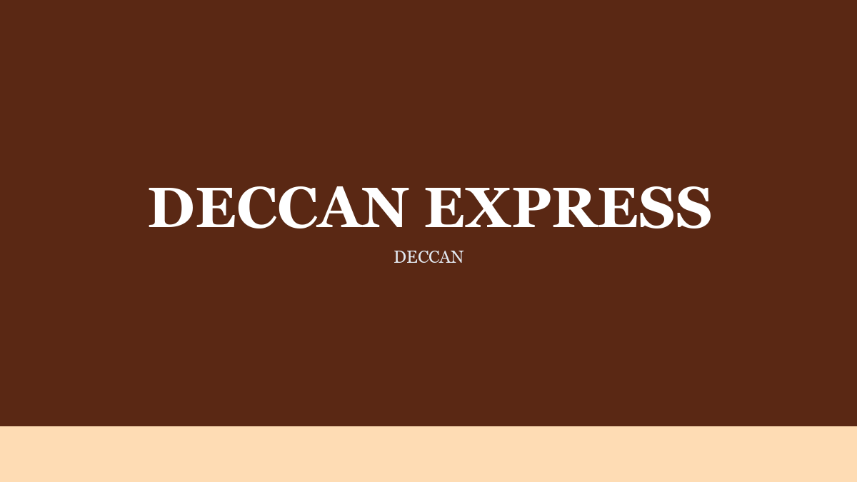 Deccan Express on the Ahmedabad Profile from a Southern Desk