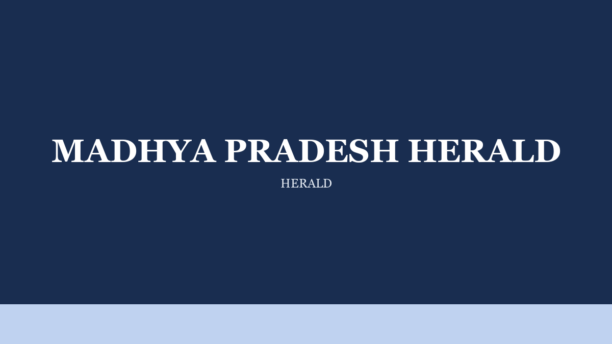 Madhya Pradesh Herald on Three Roles in One Program