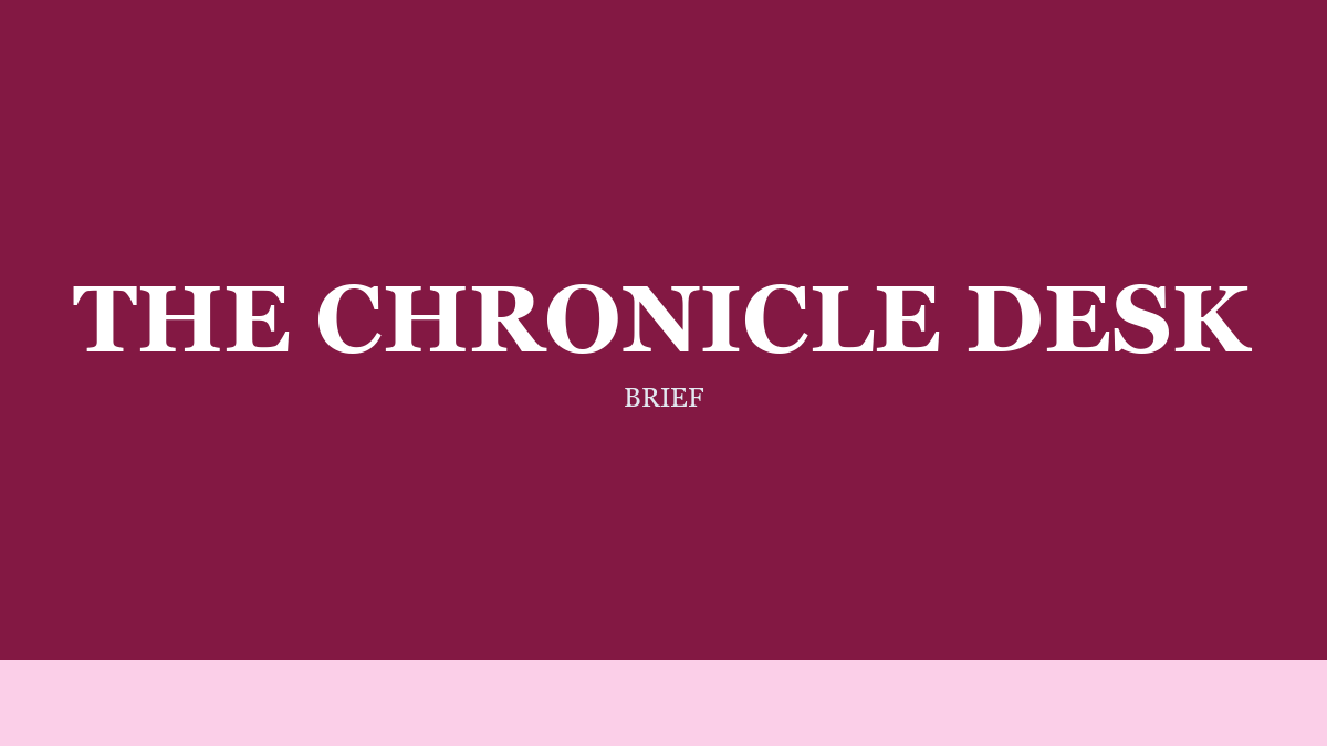 The Chronicle Desk on the Production Question