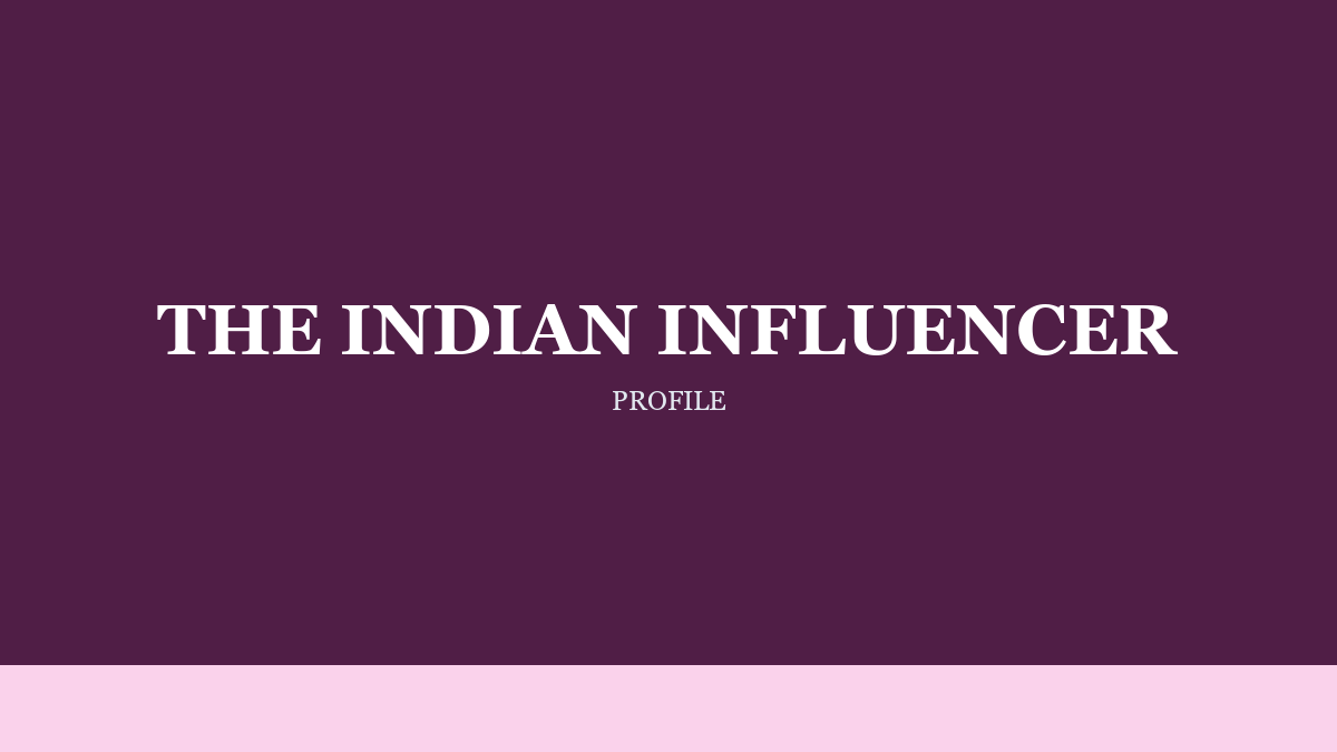 The Indian Influencer Profiles the Ahmedabad Practice