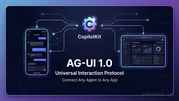 AG-UI 1.0 Universal Agent-User Interaction Protocol Banner