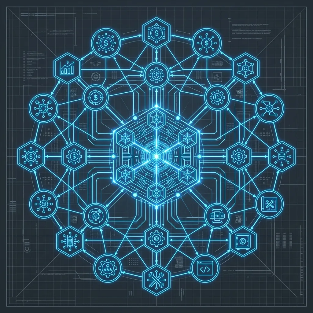 Sovereign Intelligence: Diagram Multi Agent Mesh