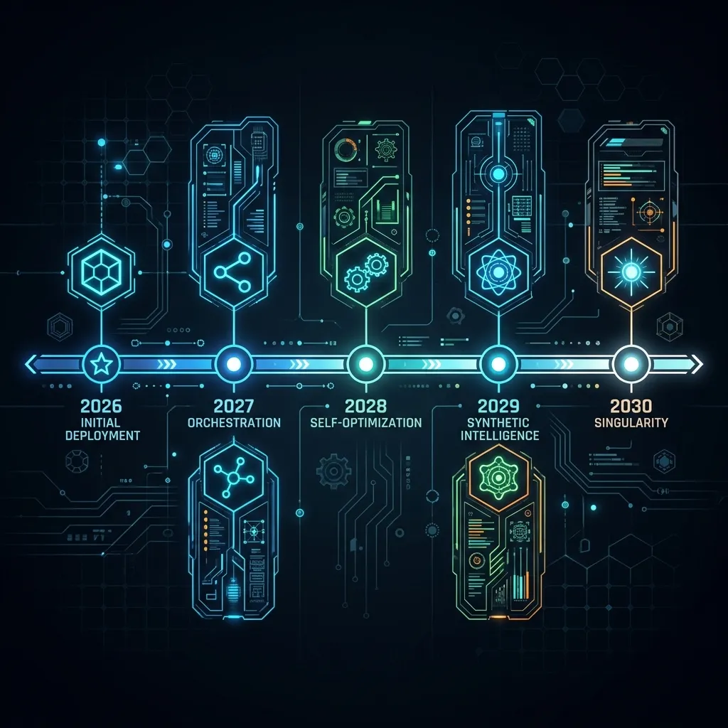 Sovereign Intelligence: Timeline 2030 Agentic Shift