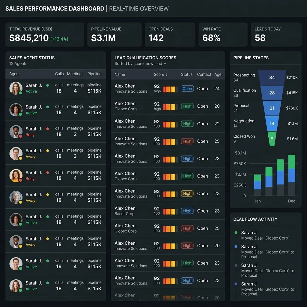 Lead Pipeline Screenshot
