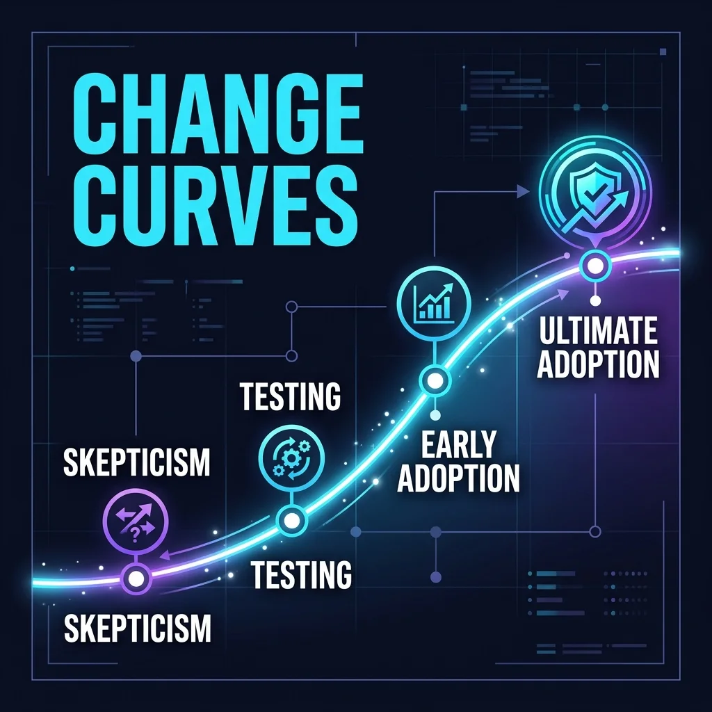 AI Change Curve Diagram