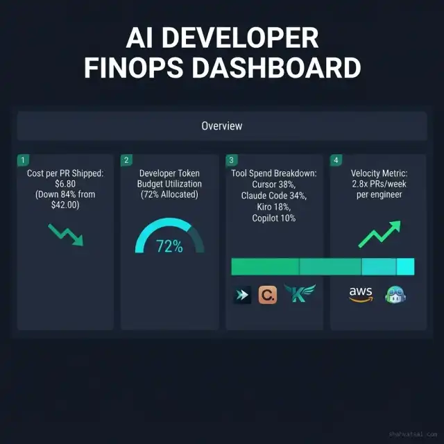 Enterprise AI Developer FinOps Analytics Dashboard
