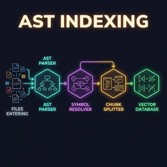 AST Indexing Pipeline Flowchart