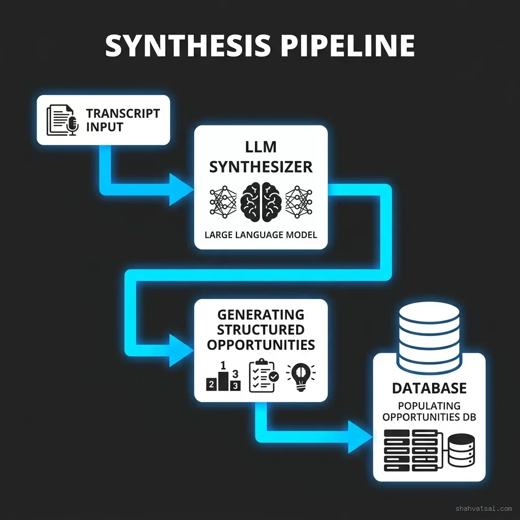 AI Synthesis Pipeline Map
