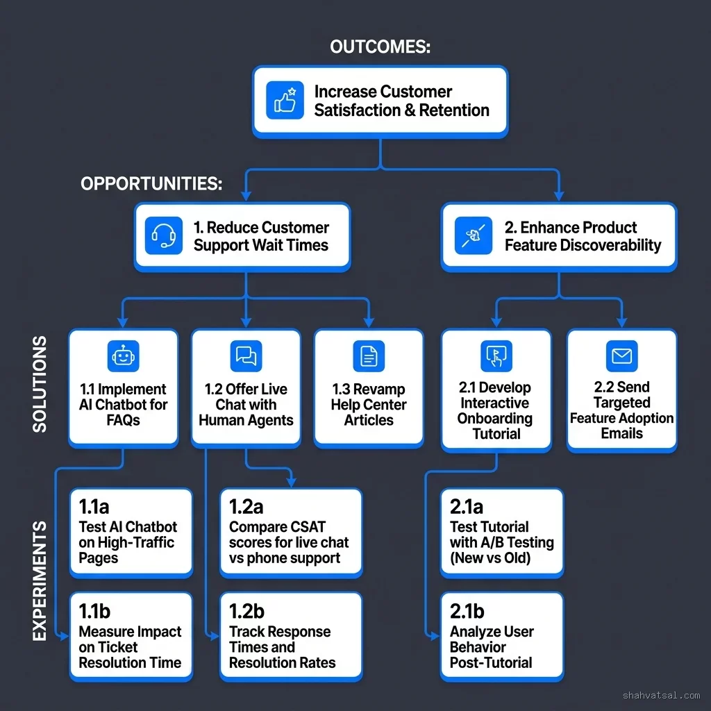 Teresa Torres Opportunity Solution Tree Framework