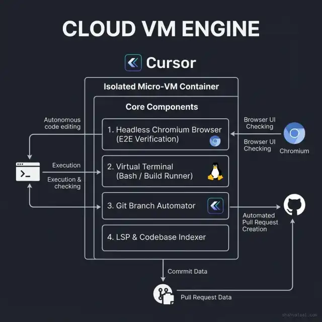 Cloud VM Engine System Architecture Diagram — Micro-VM Container Components