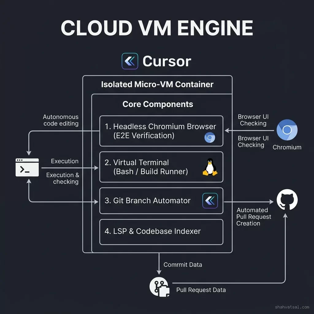 Cloud VM Engine System Architecture Diagram — Micro-VM Container Components