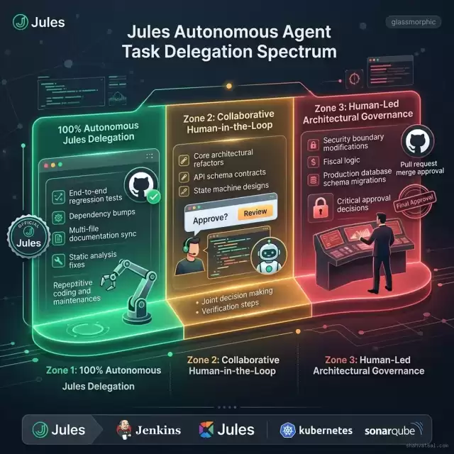 Jules Autonomous Agent Task Delegation Spectrum