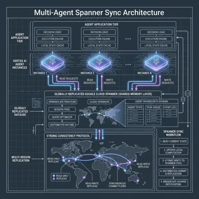 Multi-Agent Spanner Sync Architecture