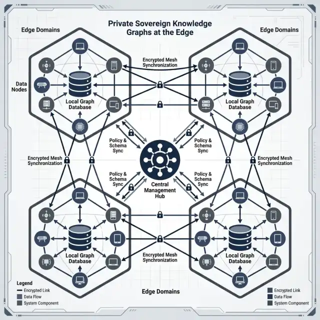 Topology Map: Sovereign Edge Knowledge Graphs & Encrypted Peer-to-Peer Mesh