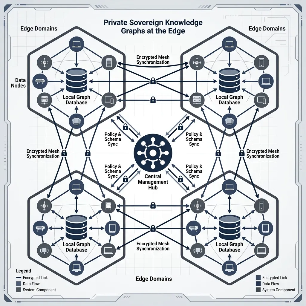 Topology Map: Sovereign Edge Knowledge Graphs & Encrypted Peer-to-Peer Mesh