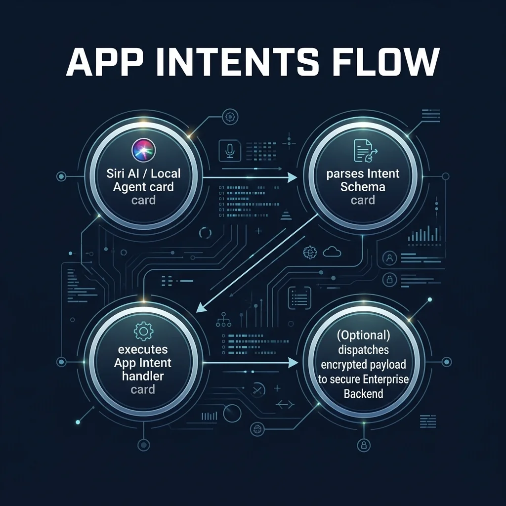 App Intents Agent Flow