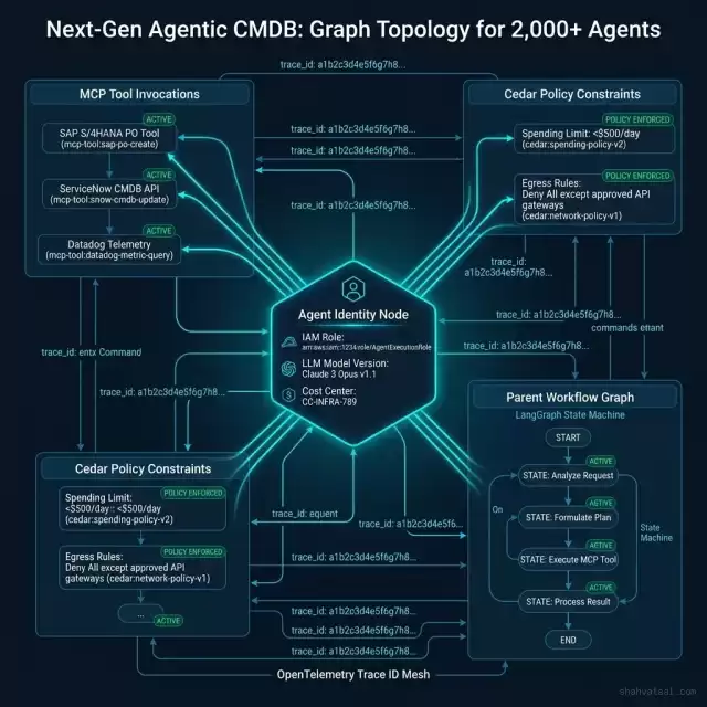 Next-Gen Agentic CMDB: Graph Topology for 2,000+ Agents