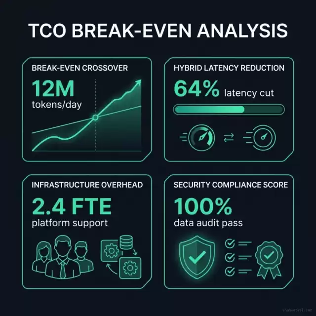 TCO break-even infographic