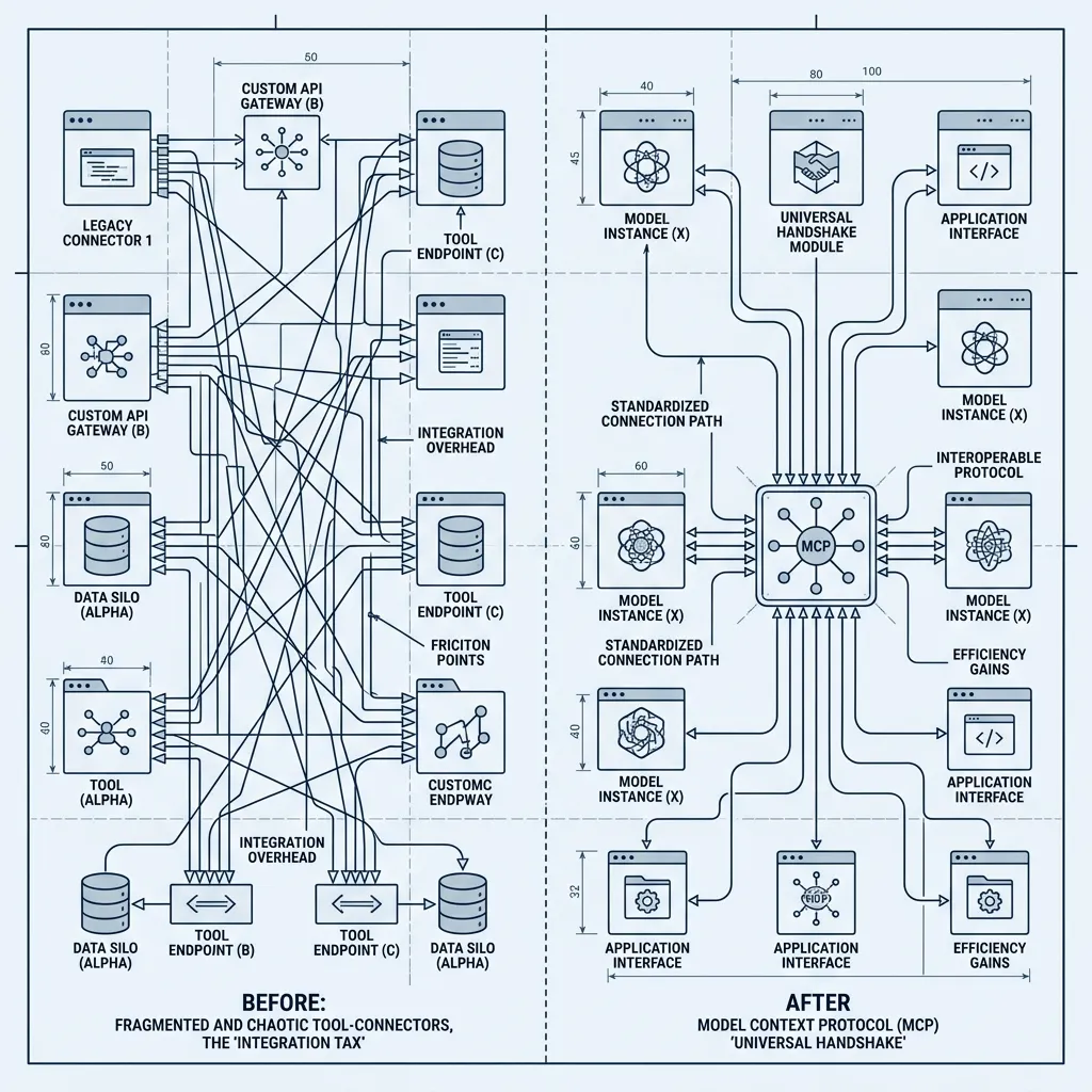 Technical Evolution: From Fragmented AI Adapters to the Universal MCP Handshake