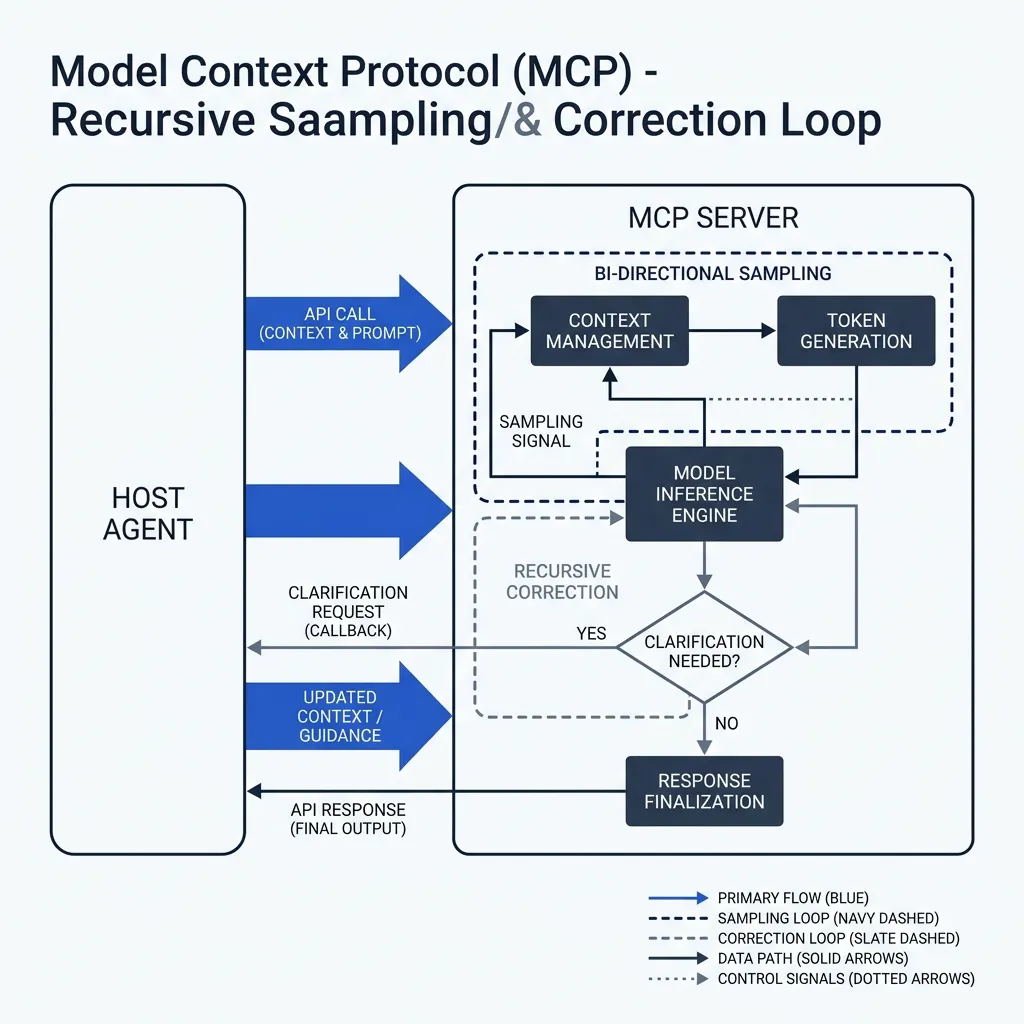 Sequence Logic: Bi-Directional Sampling & Recursive Model Correction Loops