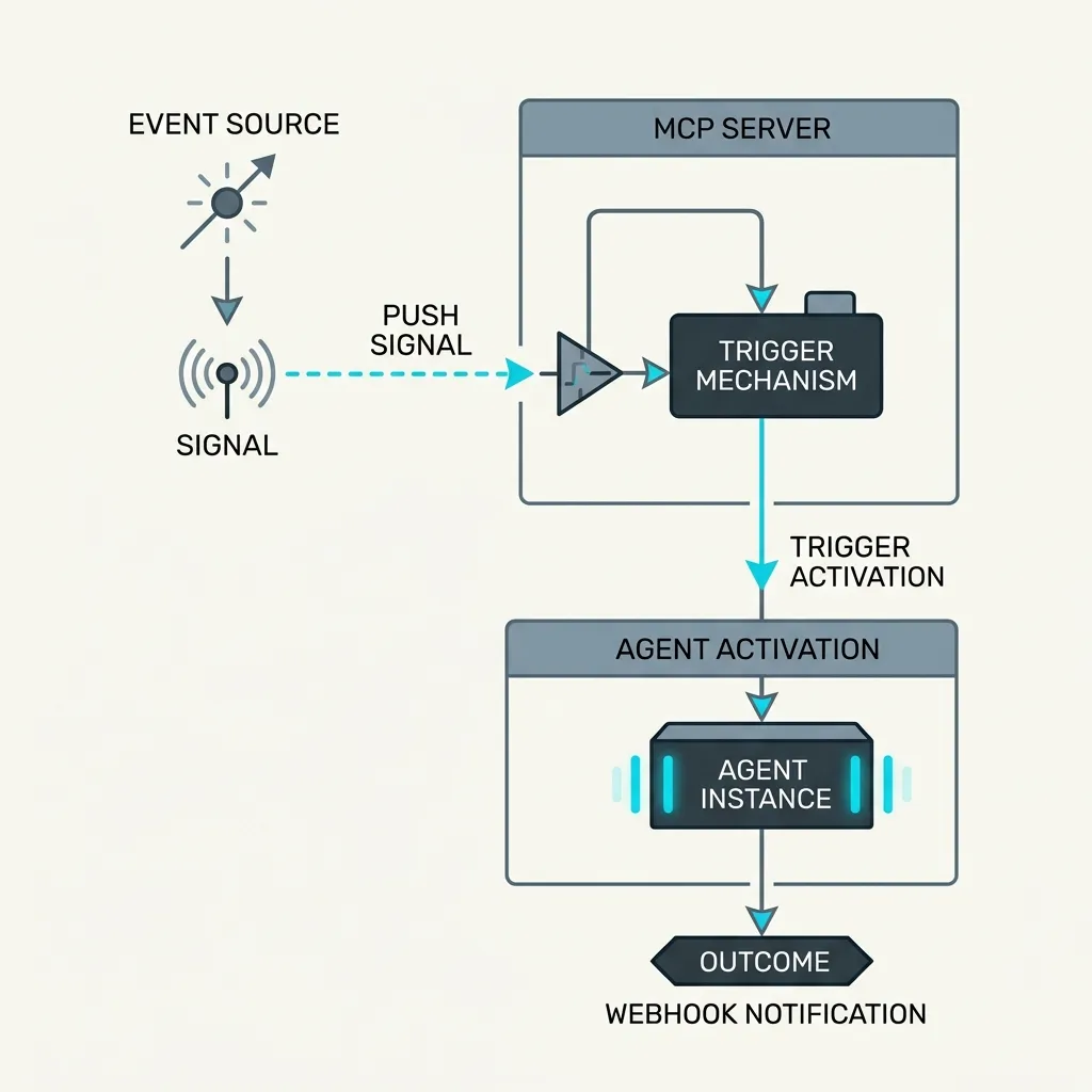 Process Map: MCP Trigger & Webhook Notification Flow