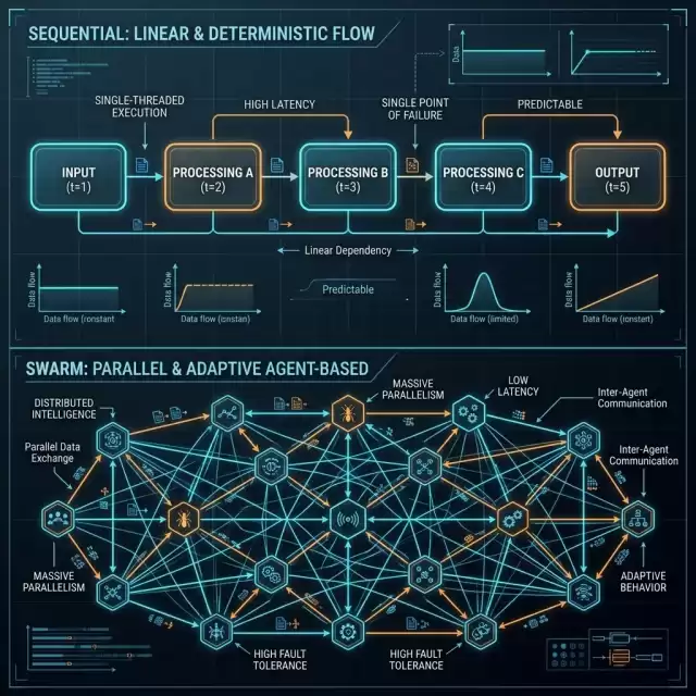 Sequential vs. Swarm Latency Performance
