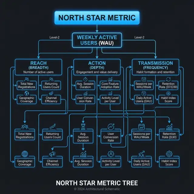 North Star Metric Tree Blueprint