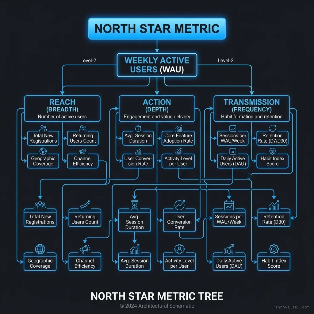 North Star Metric Tree Blueprint