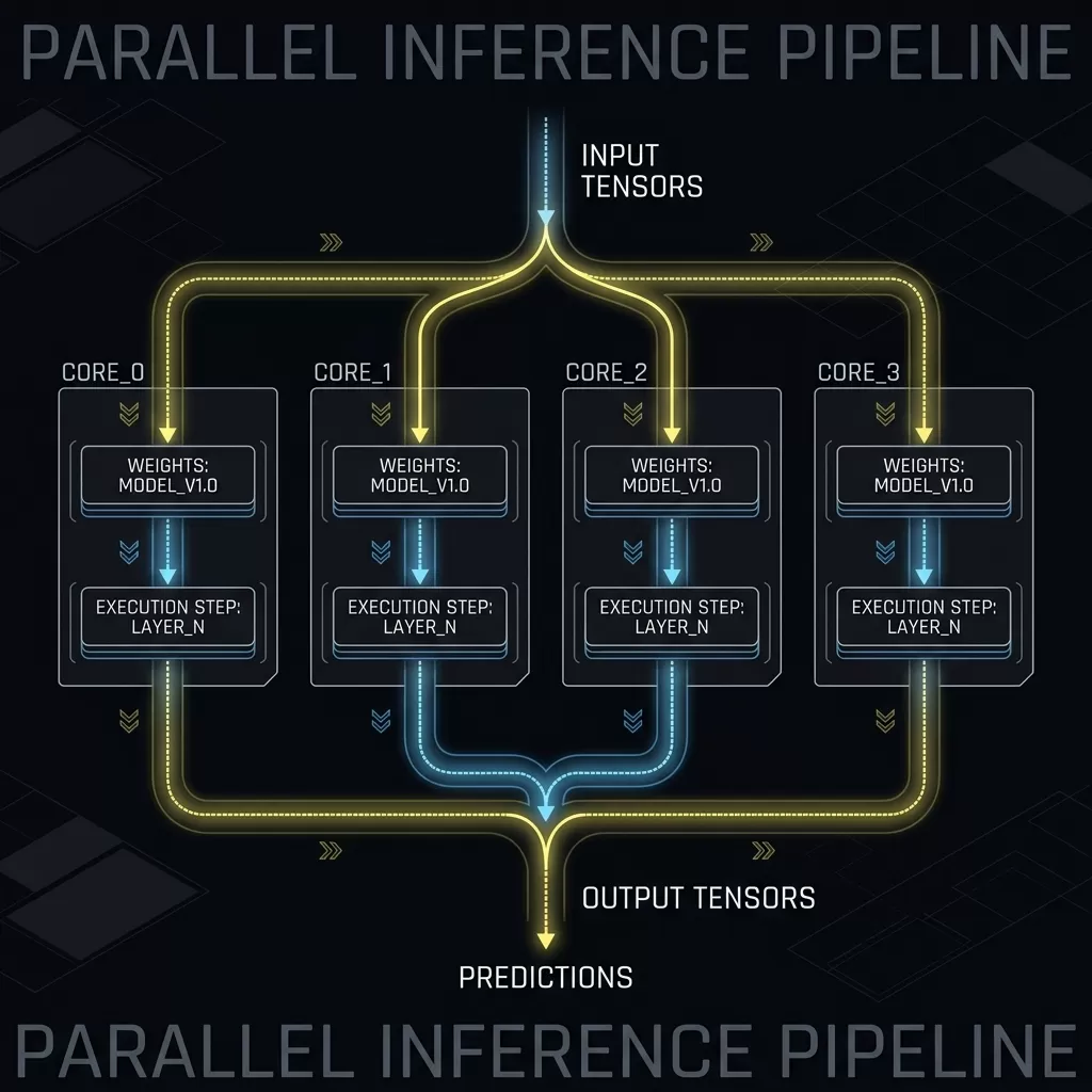 Parallel Thread-level Model Inference Flow