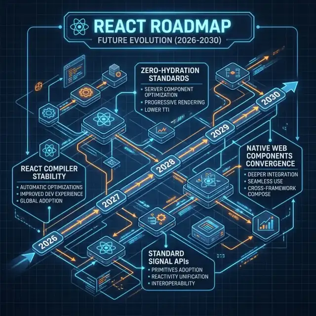 Future React Roadmap to 2030 — Vatsal Shah — 2026