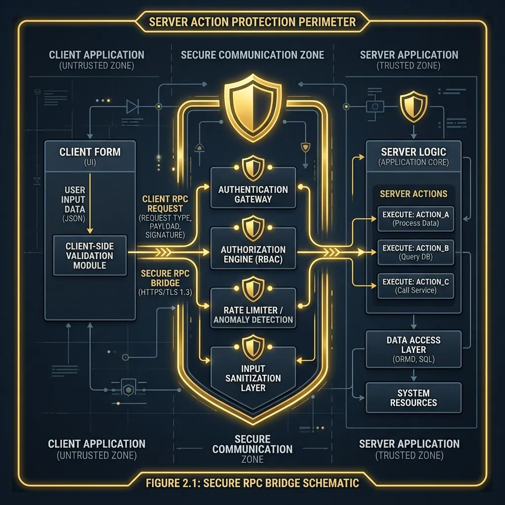 Security Blueprint: Server Action Protection & Entry-point Hardening