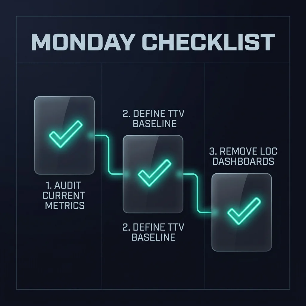 Monday Checklist