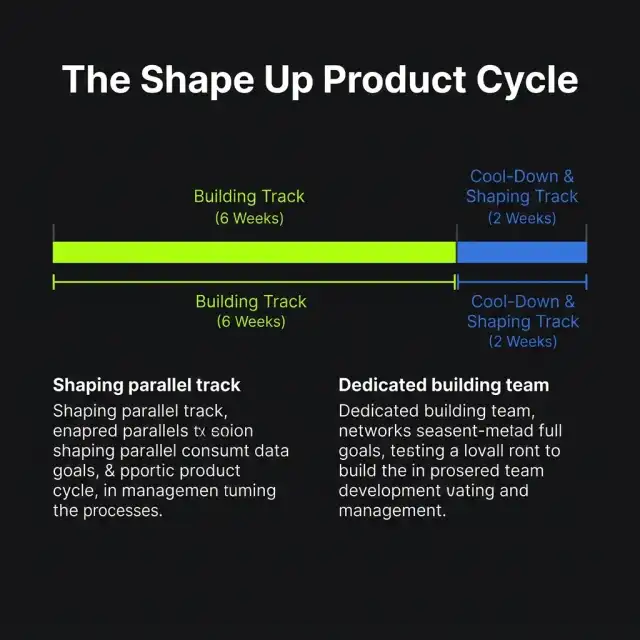 The Shape Up Product Cycle Timeline