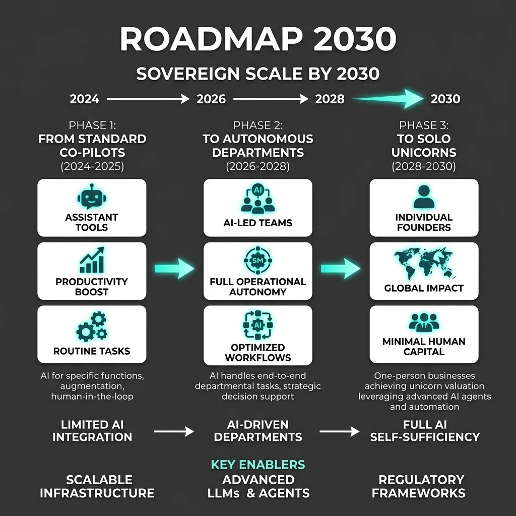 The evolutionary roadmap to Sovereign Scale by 2030