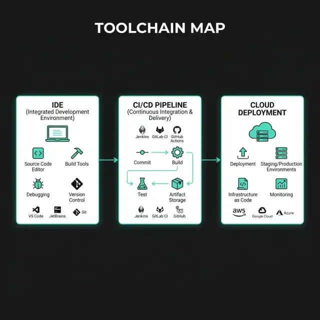 Toolchain Integration Map — Pipeline Architecture — 2026