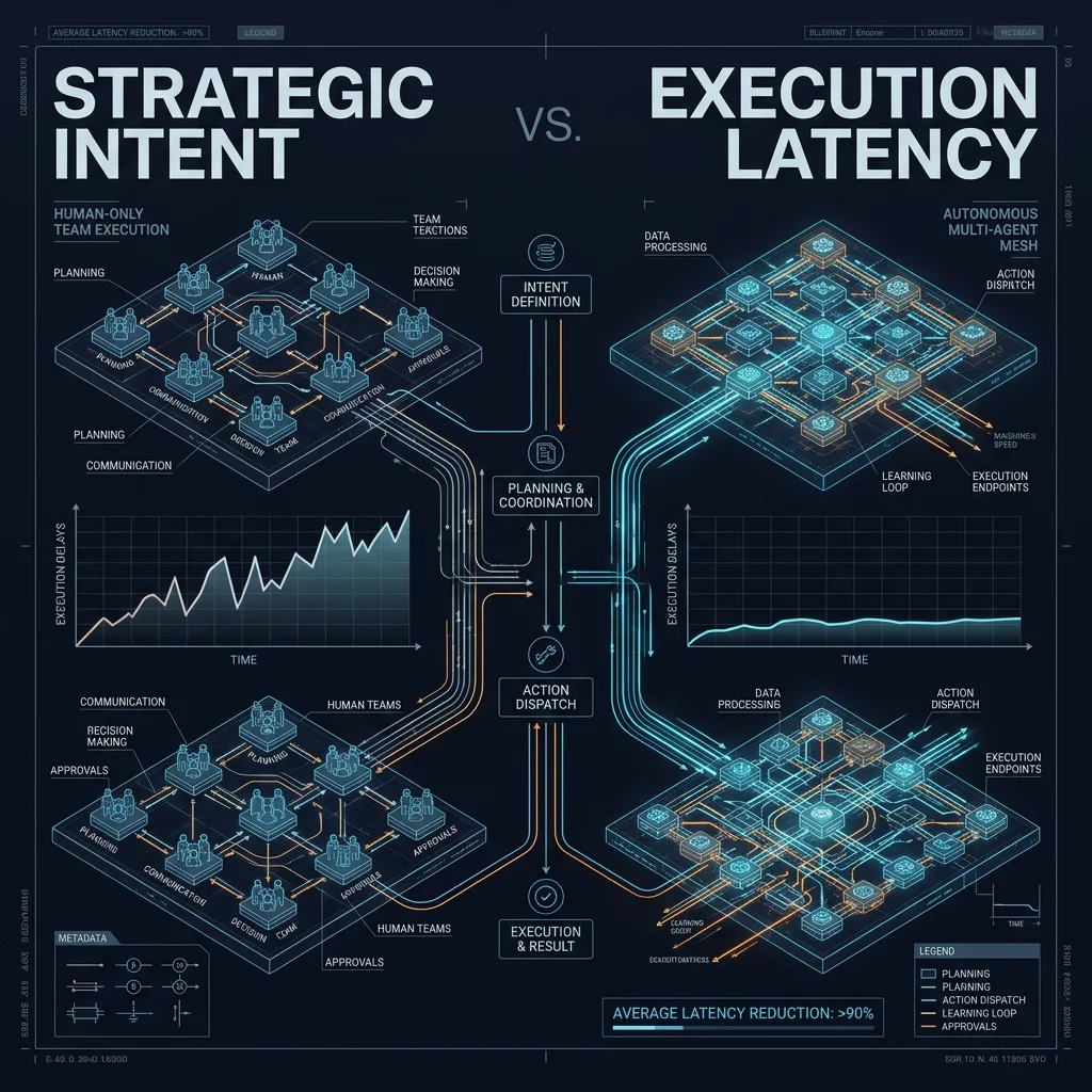 Strategic Intent vs Execution Latency Graph