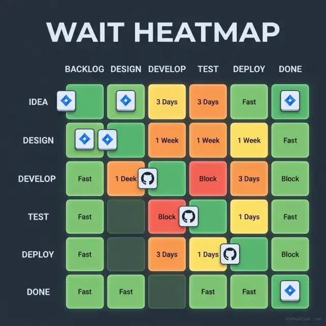 Wait Time Heatmap
