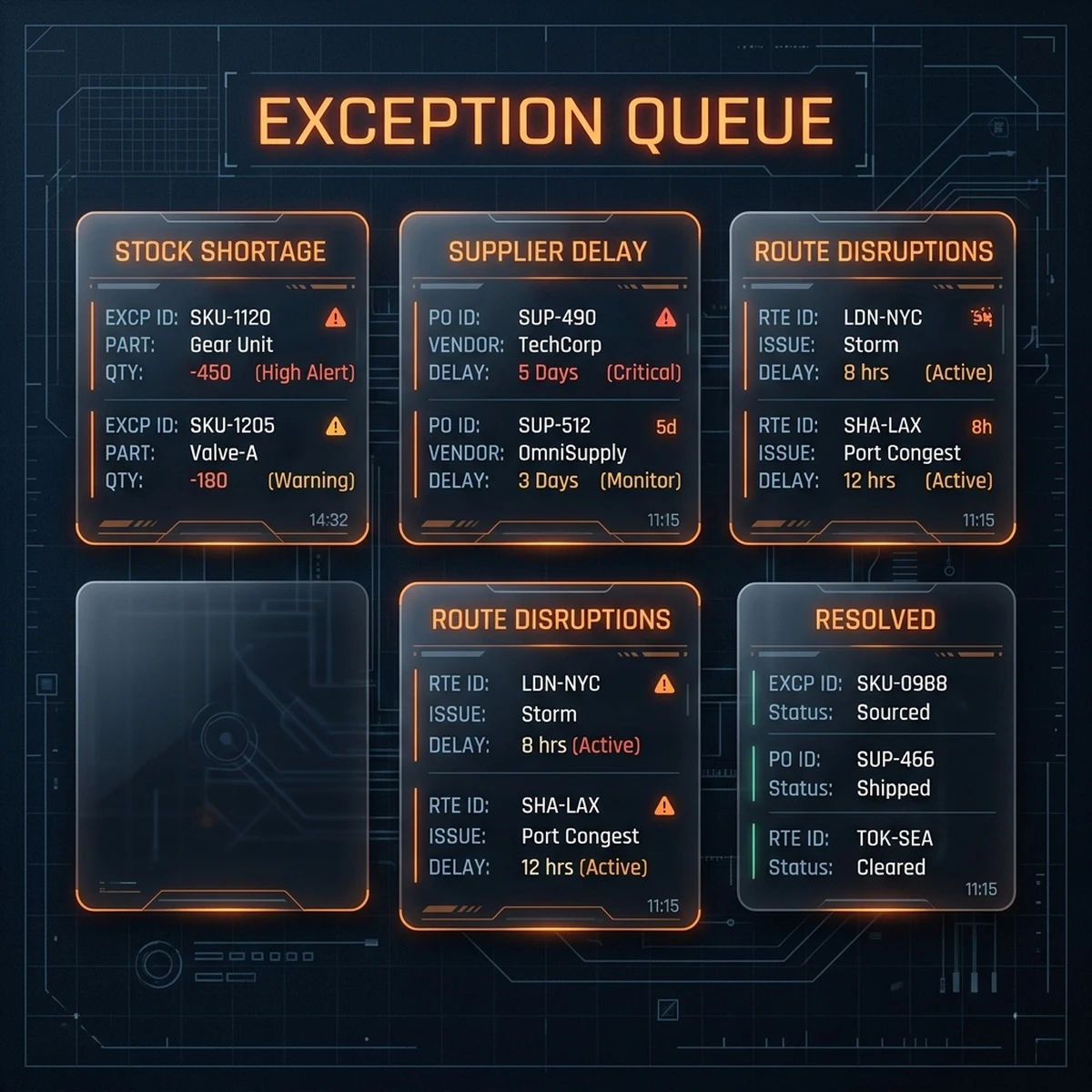 Replenishment Queue