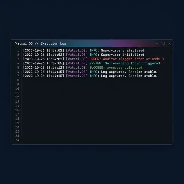 Sovereign Intelligence: System Log