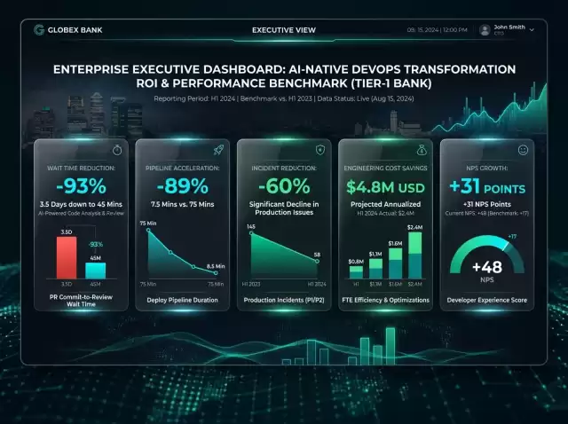 DevOps Transformation ROI Metrics