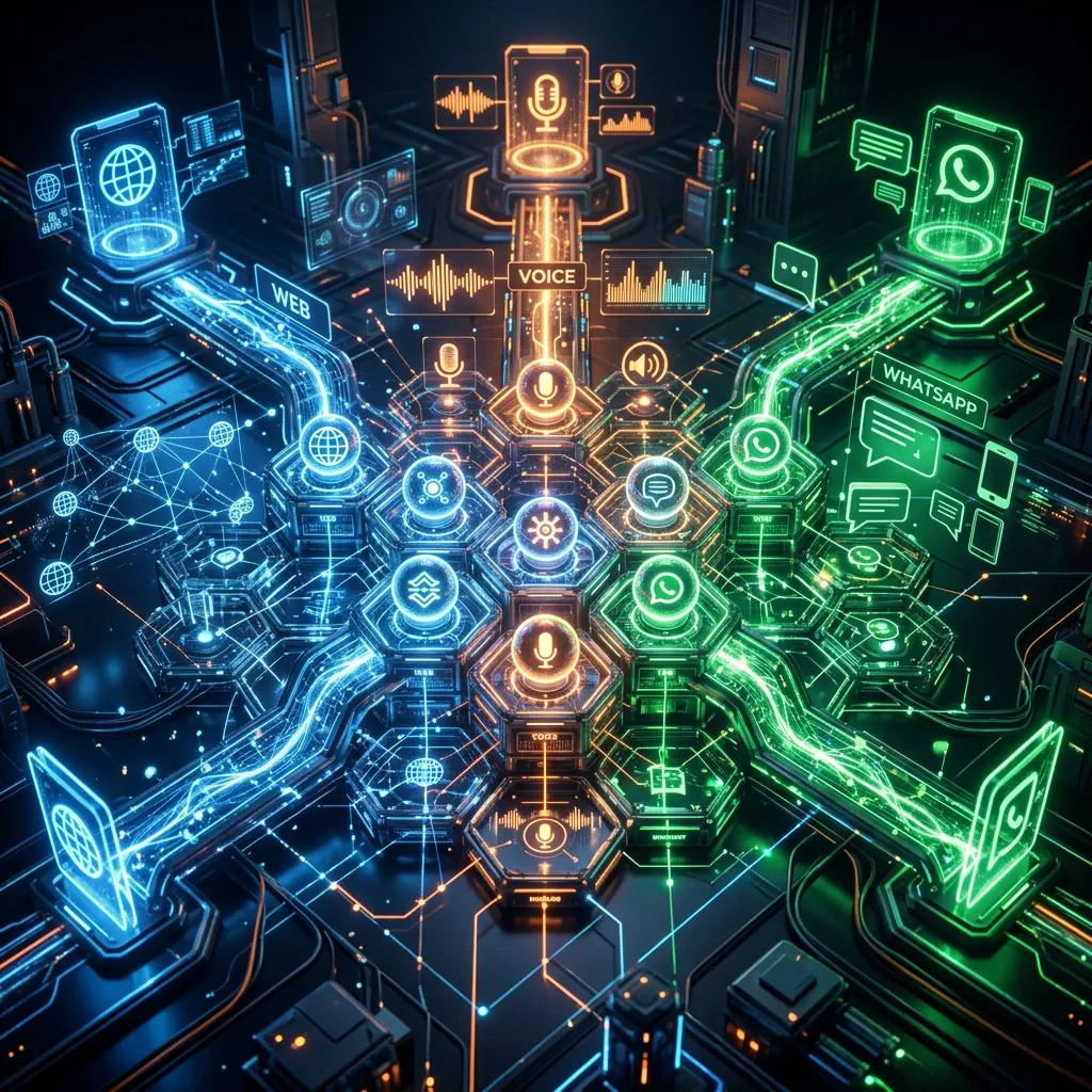 Sovereign Intelligence: Omnichannel Agent Mesh