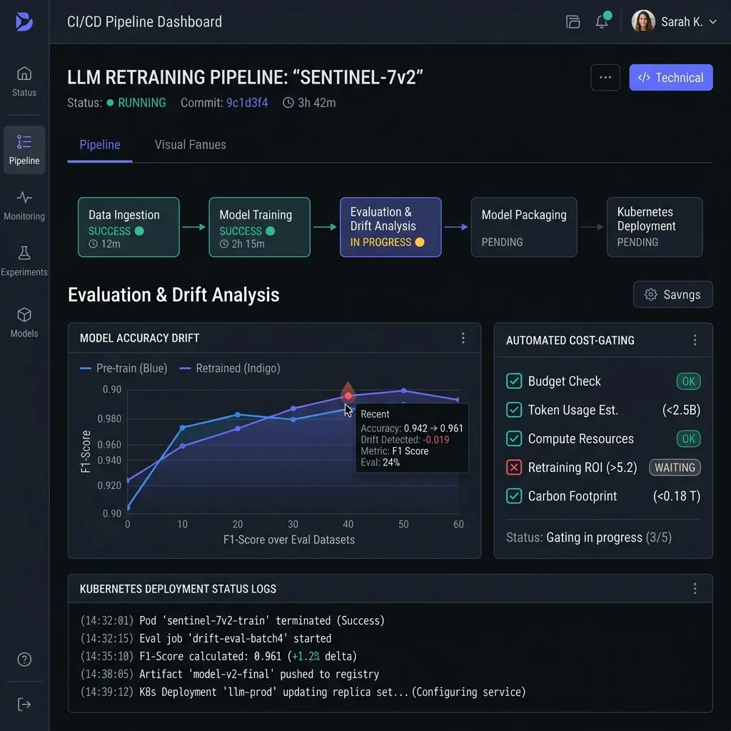 AI CI/CD Pipeline: Automated LLM Lifecycle Management