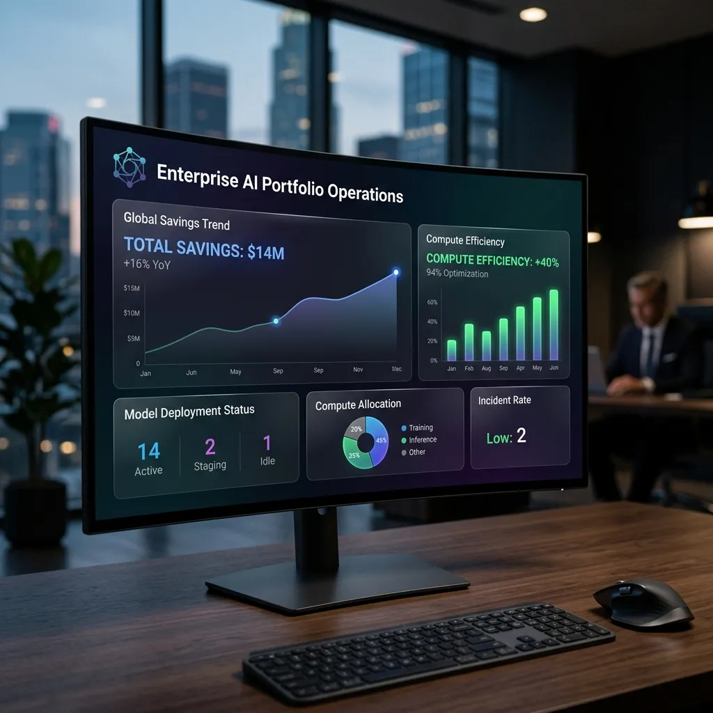 Enterprise AI Cost Optimization Dashboard