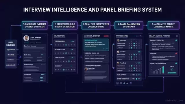 Interview Intelligence and Panel Briefing System