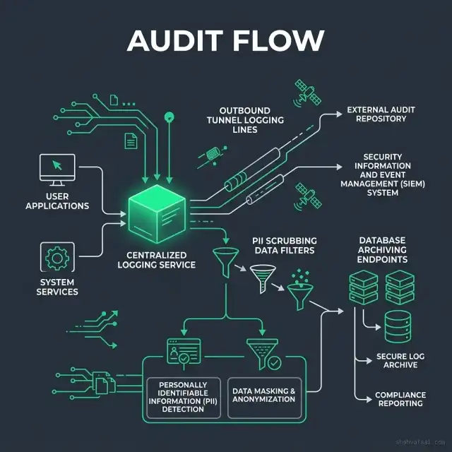 Observability and Audit Trail Flow