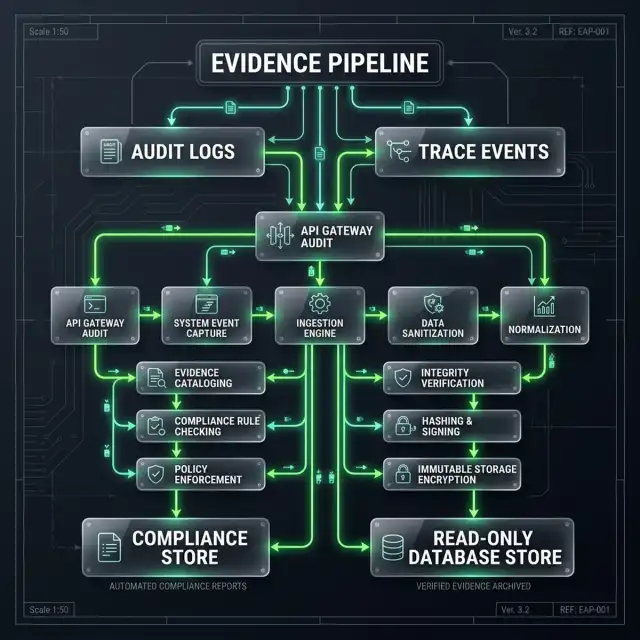 SOC 2 Evidence Pipeline Workflow
