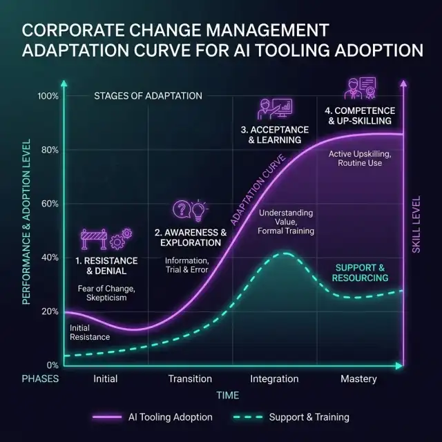 AI Change Curve Diagram